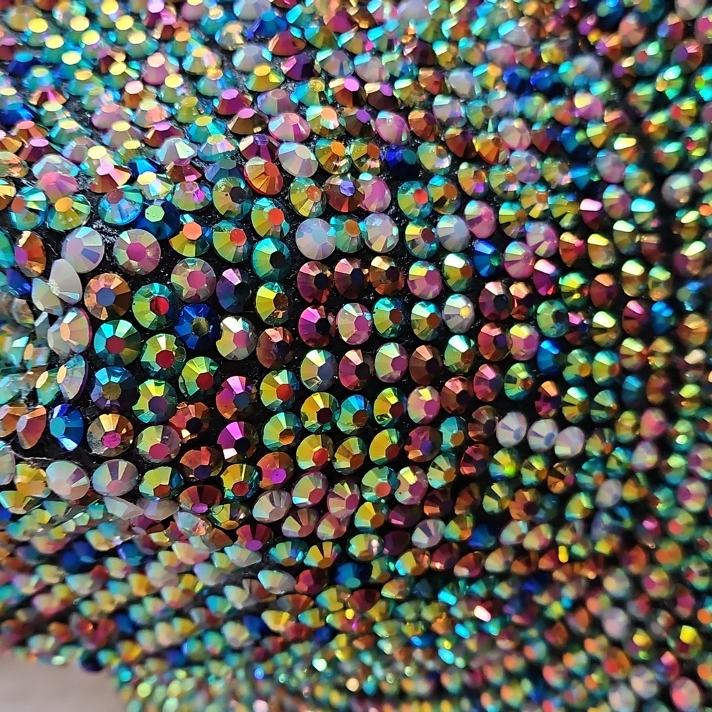 Multicolor Rhinestone Fedora Hat - Picture 5 of 10